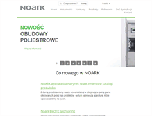 Tablet Screenshot of noark-electric.pl